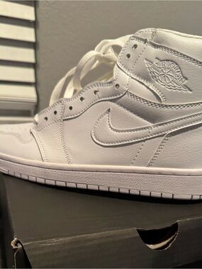 Air 1 retro sneakers 1 High top All-White